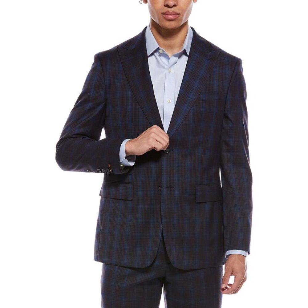 English Laundry Mens  2Pc Suit, Blue - Picture 3 of 6